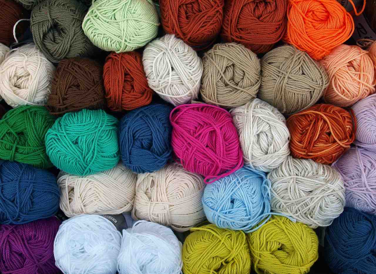 laine, travail manuel, tricoter